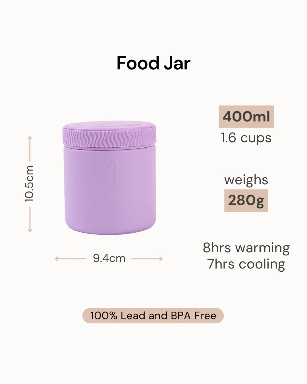 Insulated Food Jar