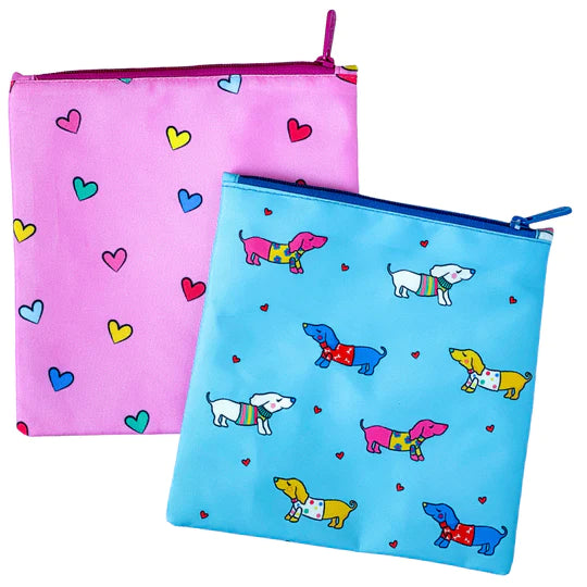 REUSABLE SANDWICH BAG - SET OF 2