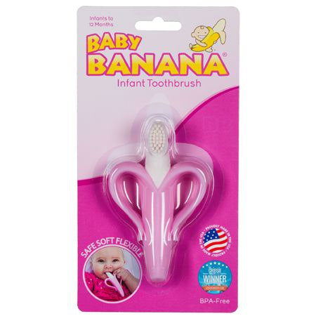 Baby banana 2 in 1 Teether and Toothbrush