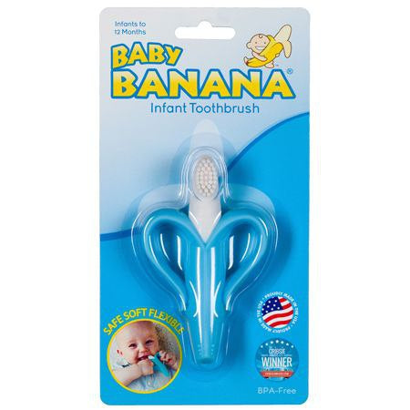 Baby banana 2 in 1 Teether and Toothbrush