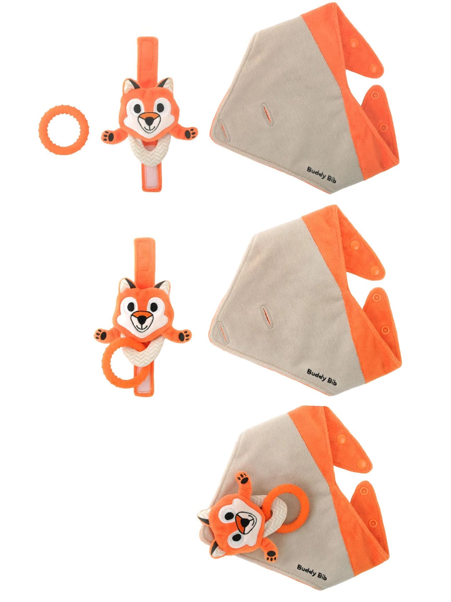 Budy Bib 3 in 1 Teether