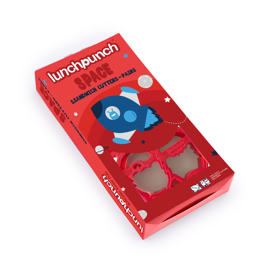 Lunch Punch Set of 2 Sandwich Cutters