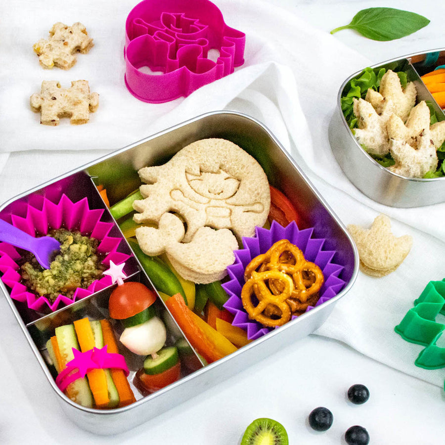 Lunch Punch Set of 2 Sandwich Cutters