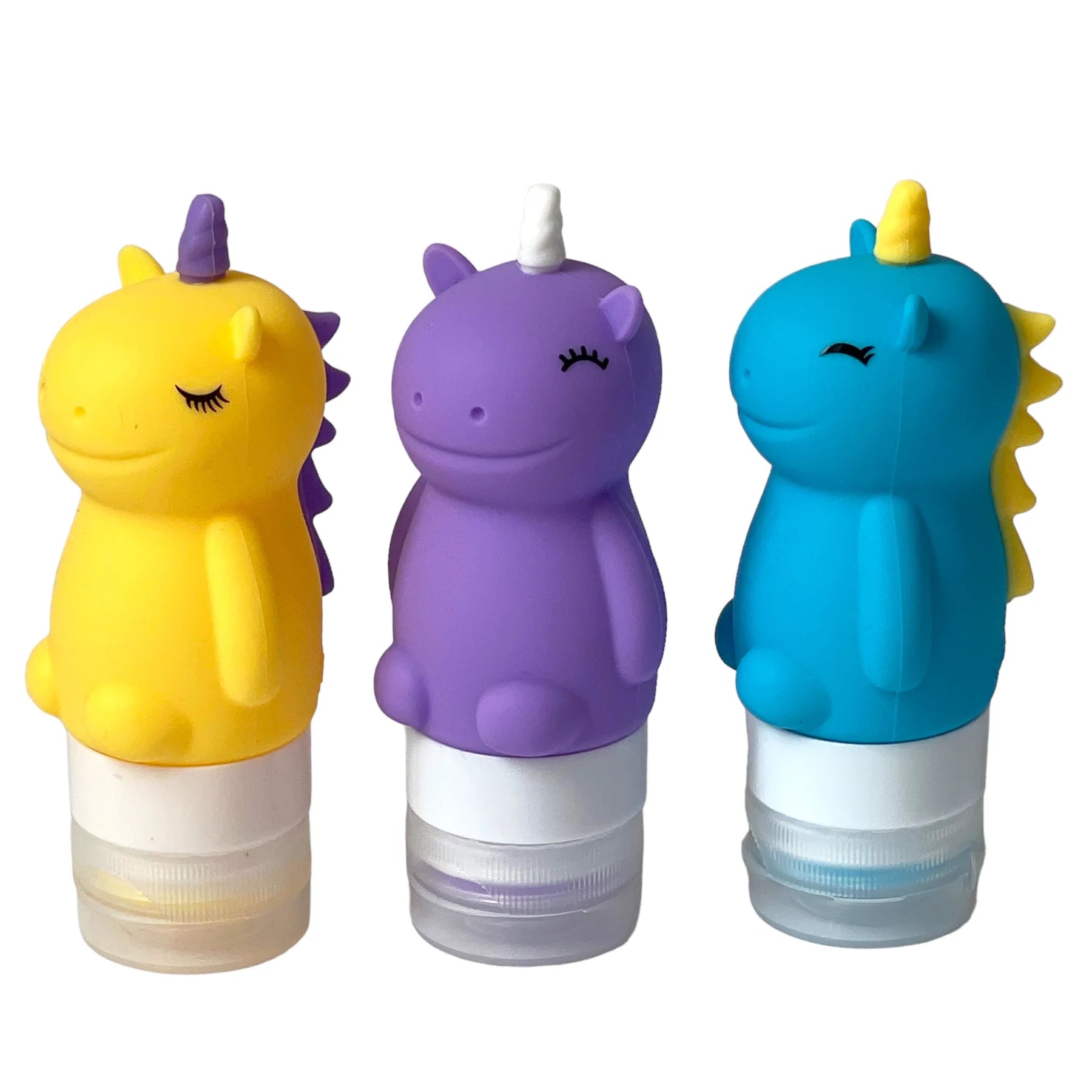Unicorn Silicone Condiment Squeeze Bottles (Set OF 3)