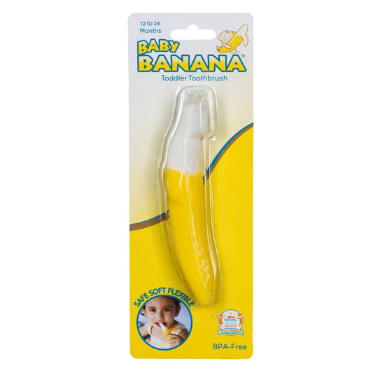Baby Banana 2 in 1 Toothbrush and Teether no handles