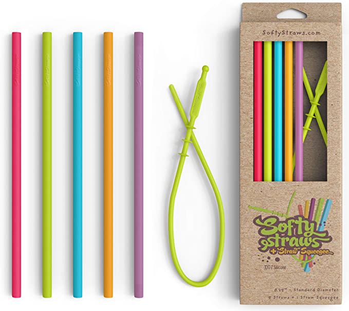 Soft Straws Reusable Silicone Straws