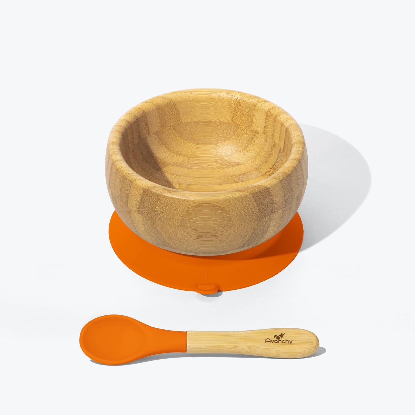 Avanchy Bamboo Suction Bowl and Spoon