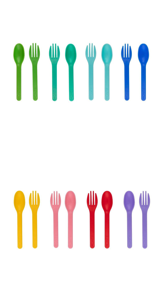 MontiiCo Out and About Cutlery Set of 8