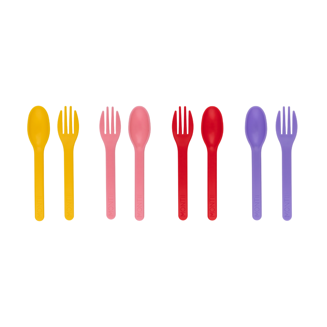 MontiiCo Out and About Cutlery Set of 8