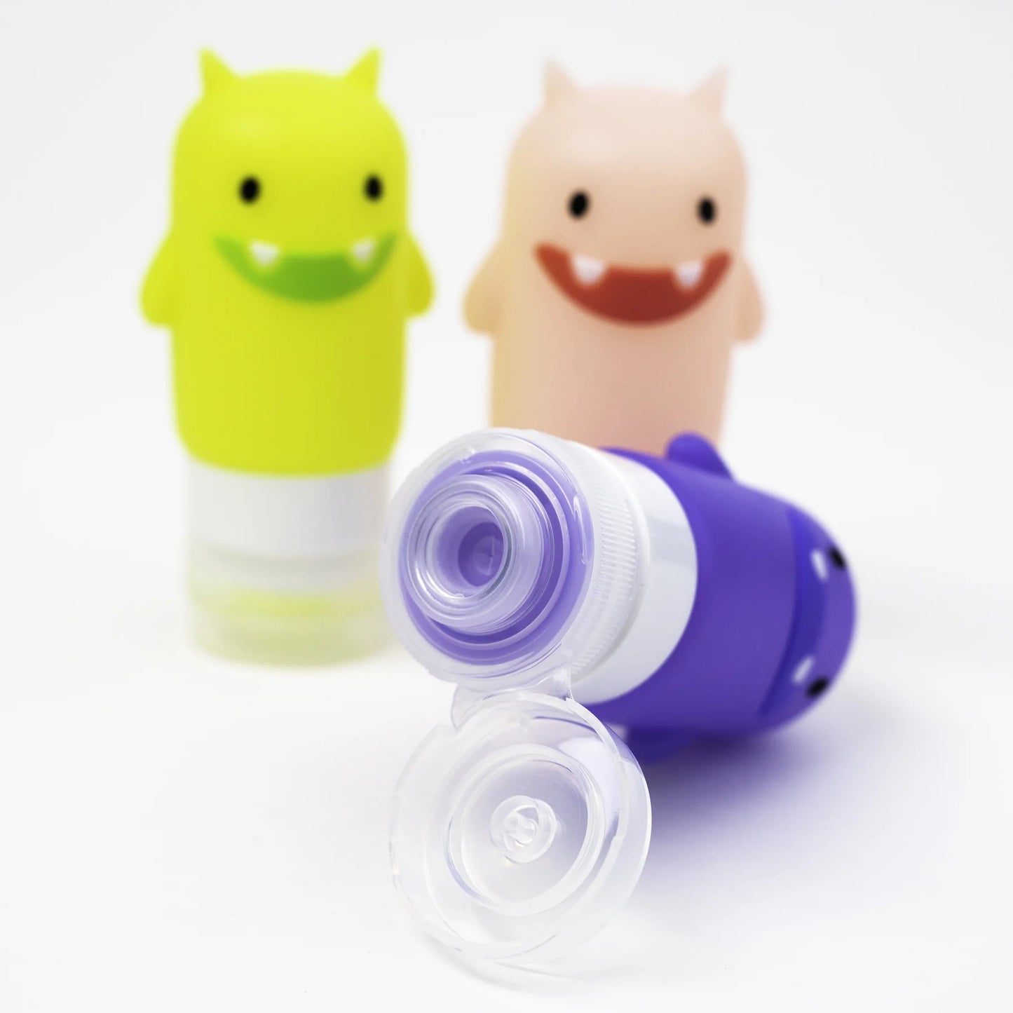 Funny Monsters Silicone Condiment Squeeze (Set of 3)