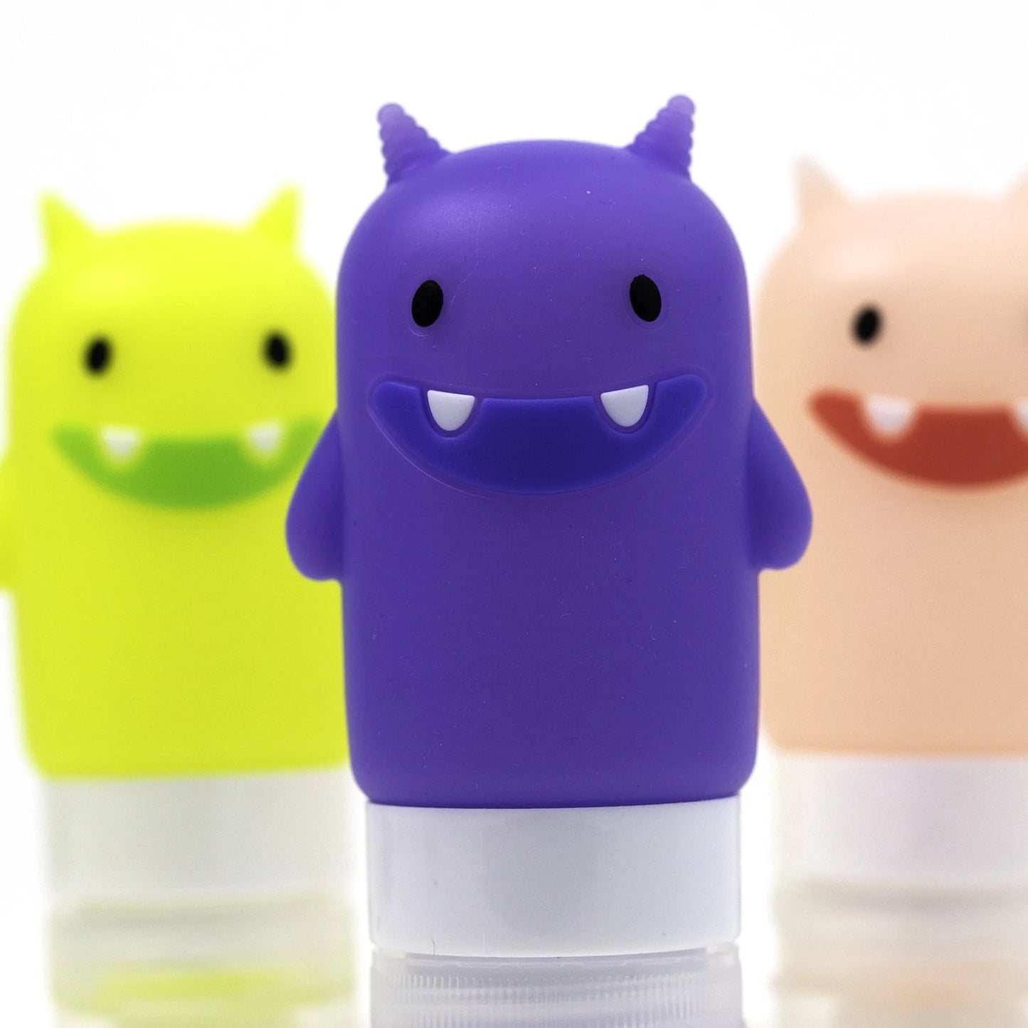Funny Monsters Silicone Condiment Squeeze (Set of 3)